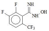 2,3-二氟-N-羥基-6-三氟甲基苯甲脒；
2,3-Difluoro-N-hydroxy-6-(trifluoromethyl)benzenecarboximidamide；
DFAO
